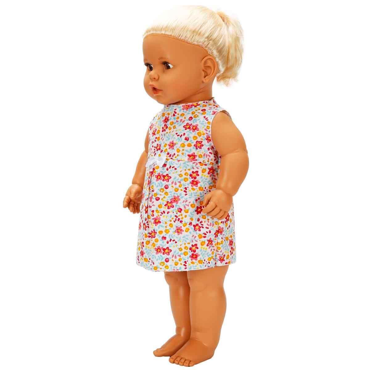 Dollz n More Lila Türkçe Konuşan Bebeğim 60 Cm Beyaz Kurdele - Roket Oyuncak