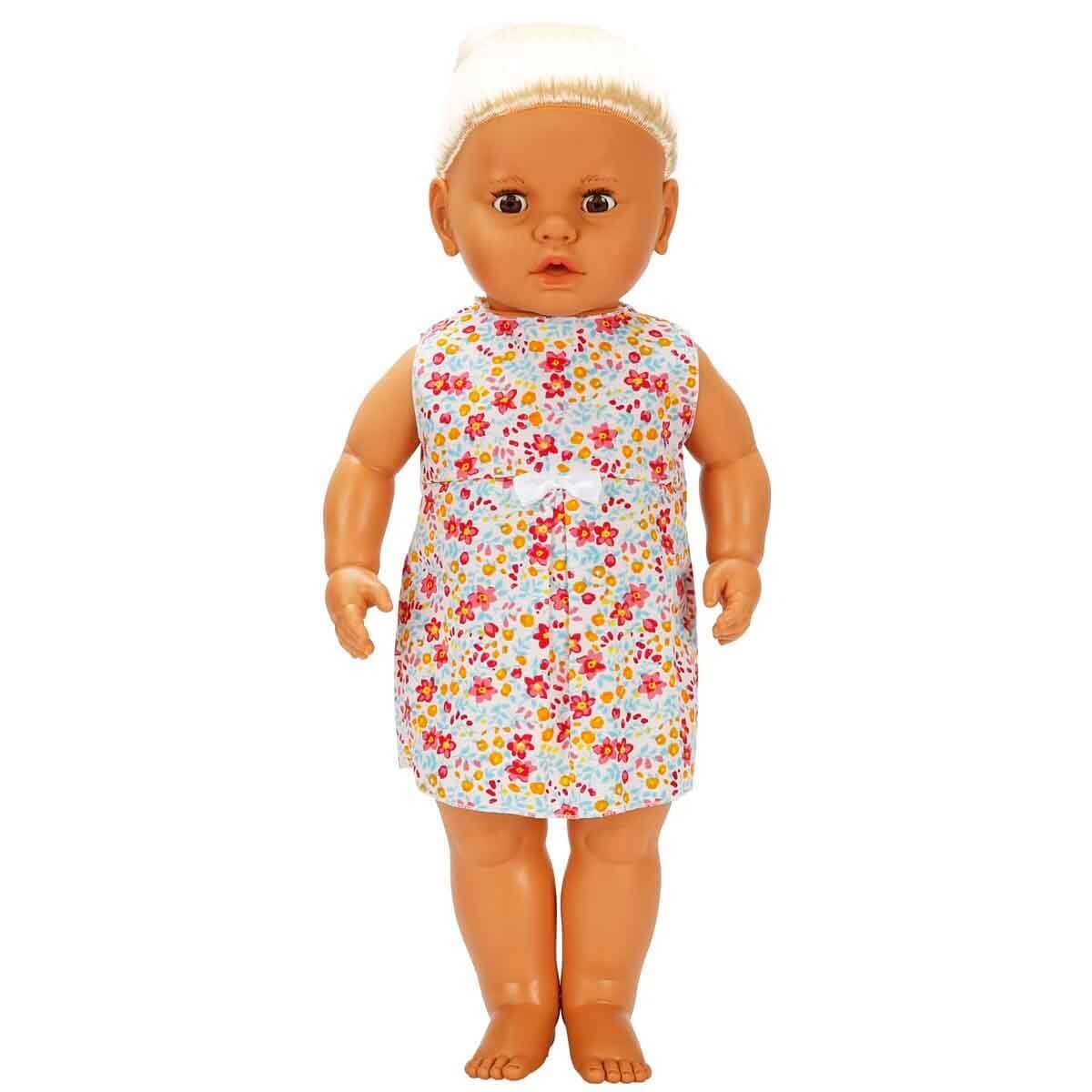Dollz n More Lila Türkçe Konuşan Bebeğim 60 Cm Beyaz Kurdele - Roket Oyuncak