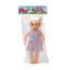 Dollz n More Lila Türkçe Konuşan Bebeğim 60 Cm Mavi Kurdele - Roket Oyuncak