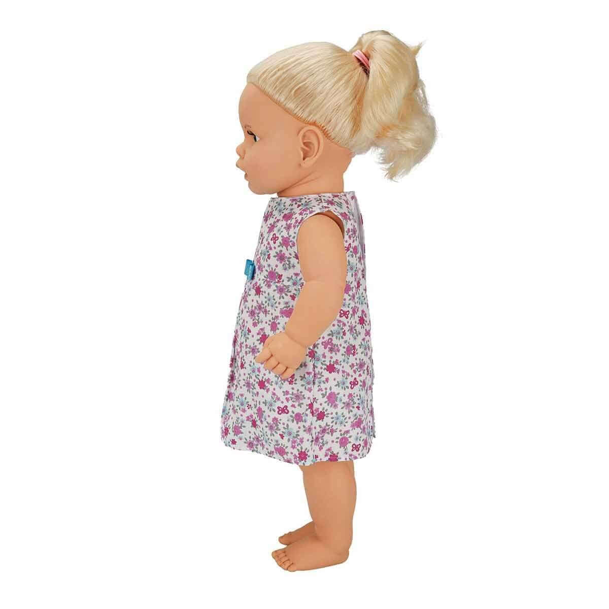 Dollz n More Lila Türkçe Konuşan Bebeğim 60 Cm Mavi Kurdele - Roket Oyuncak