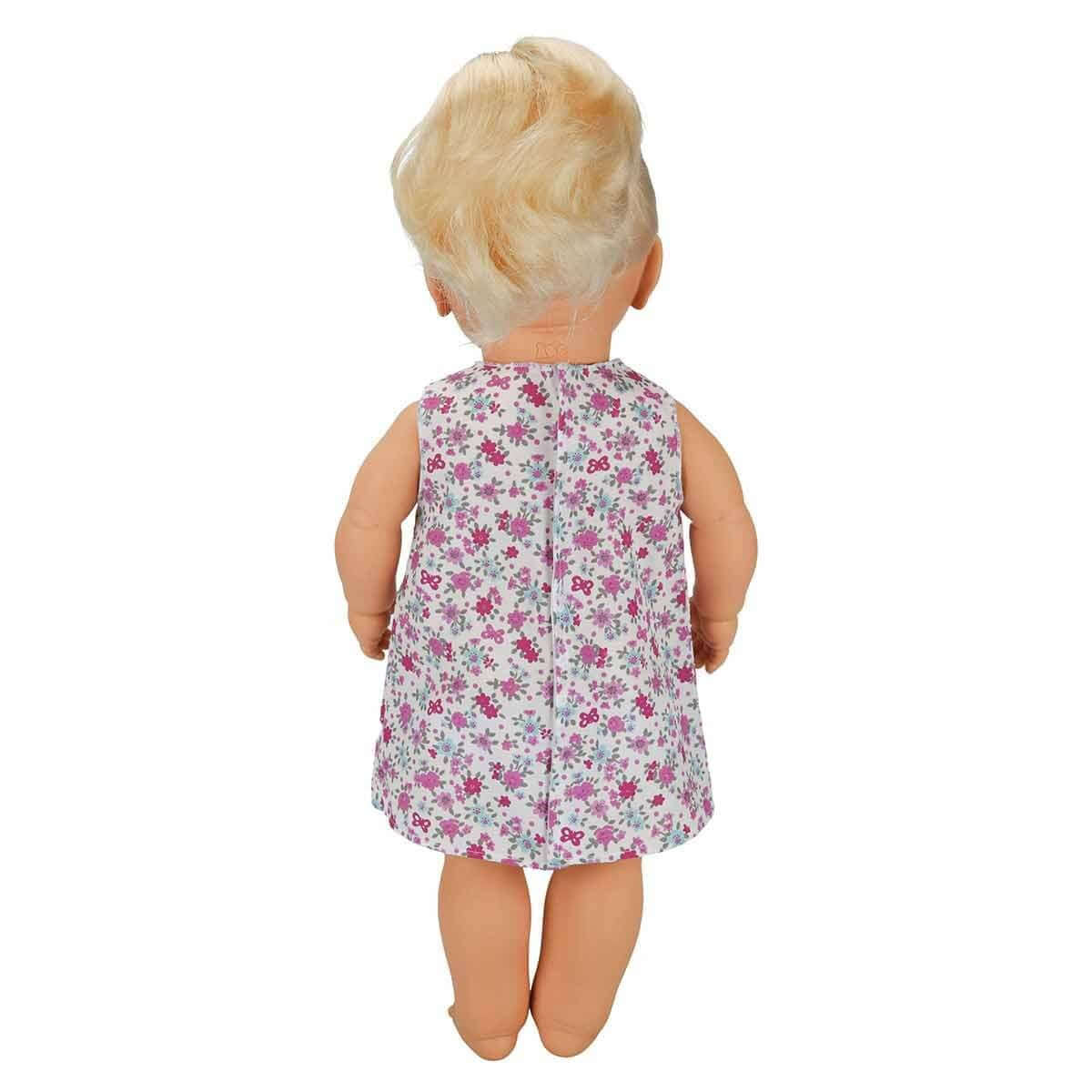 Dollz n More Lila Türkçe Konuşan Bebeğim 60 Cm Mavi Kurdele - Roket Oyuncak