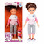 Dollz n More Mina College 35 cm Boyunda, Modern Kolej Kombinli ve Meraklı Öğrenci Karakterli Oyuncak Bebek - Roket Oyuncak
