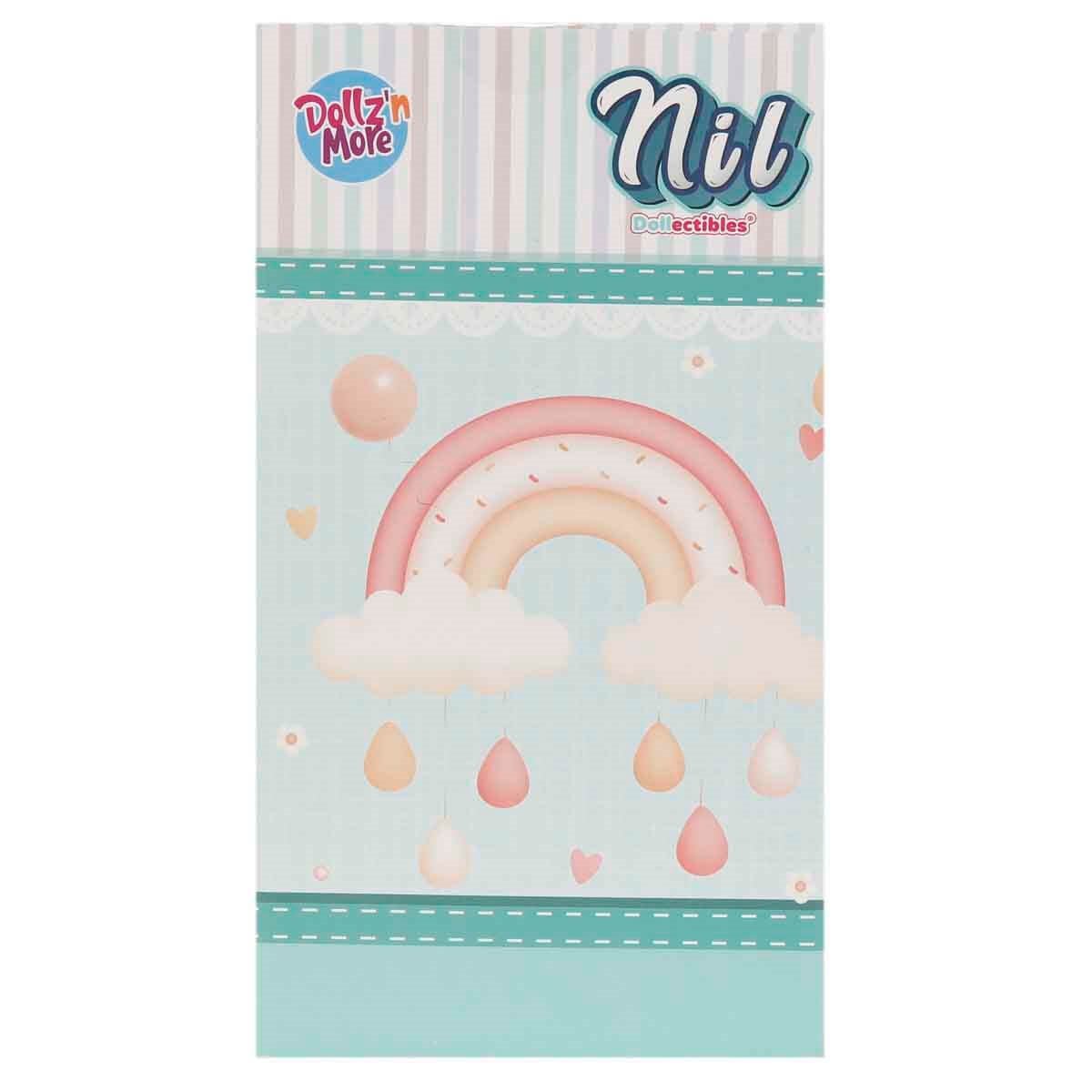 Dollz n More Nil Bebek 23 Cm Sarışın Çiçekli Elbise Tebessüm Eden - Roket Oyuncak