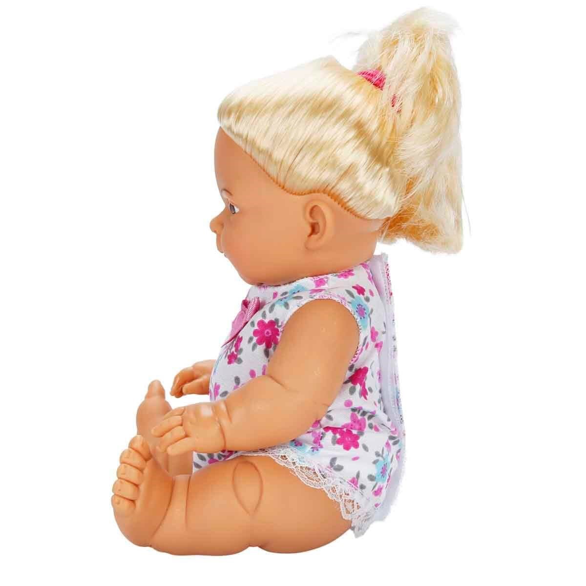Dollz n More Nil Bebek 23 Cm Sarışın Çiçekli Elbise Tebessüm Eden - Roket Oyuncak