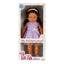 Dollz n More Tina Classic Bebek 45 Cm Mor Elbiseli - Roket Oyuncak