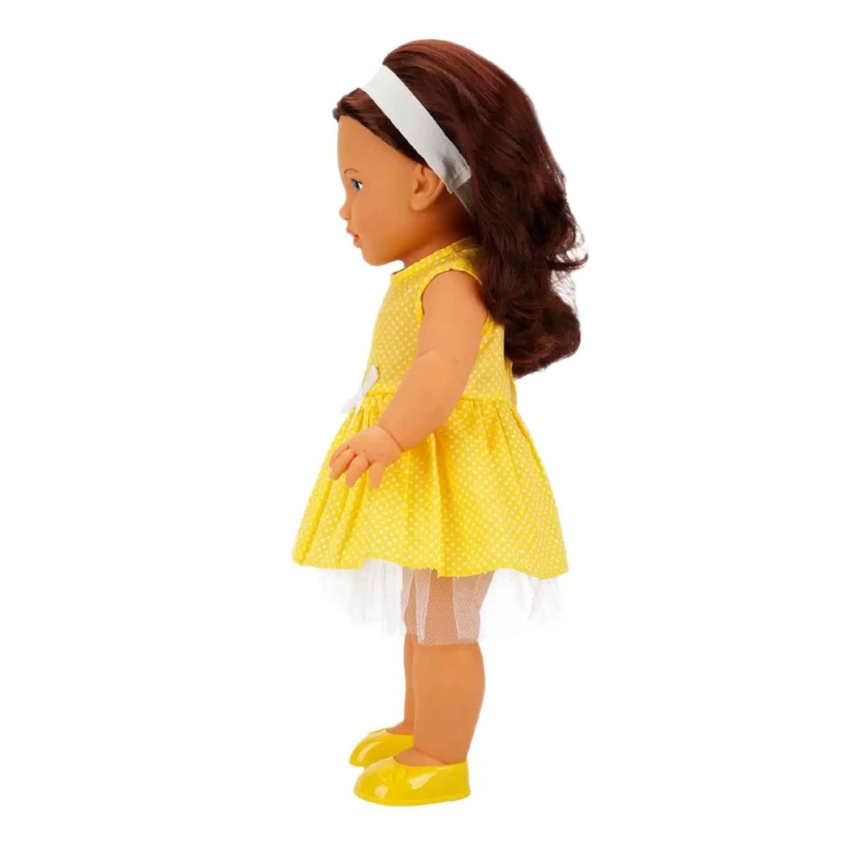 Dollz n More Tina Classic Bebek 45 Cm Sarı Elbiseli - Roket Oyuncak