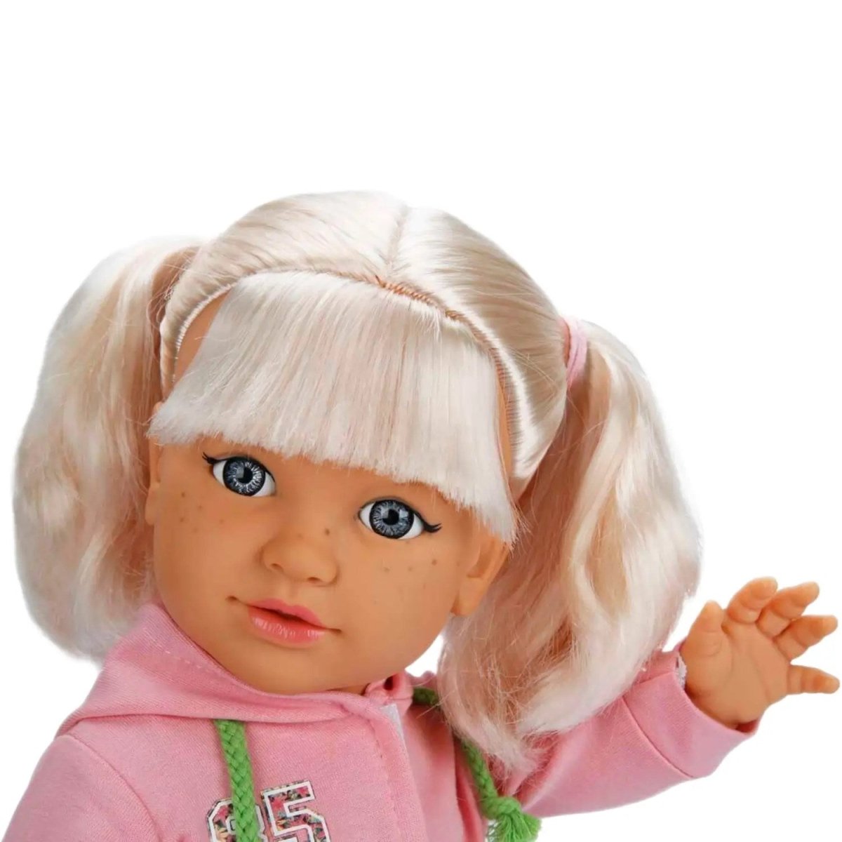 Dollz n More Tina Sporty Bebek 45 Cm Açık Pembe Eşofmanlı - Roket Oyuncak