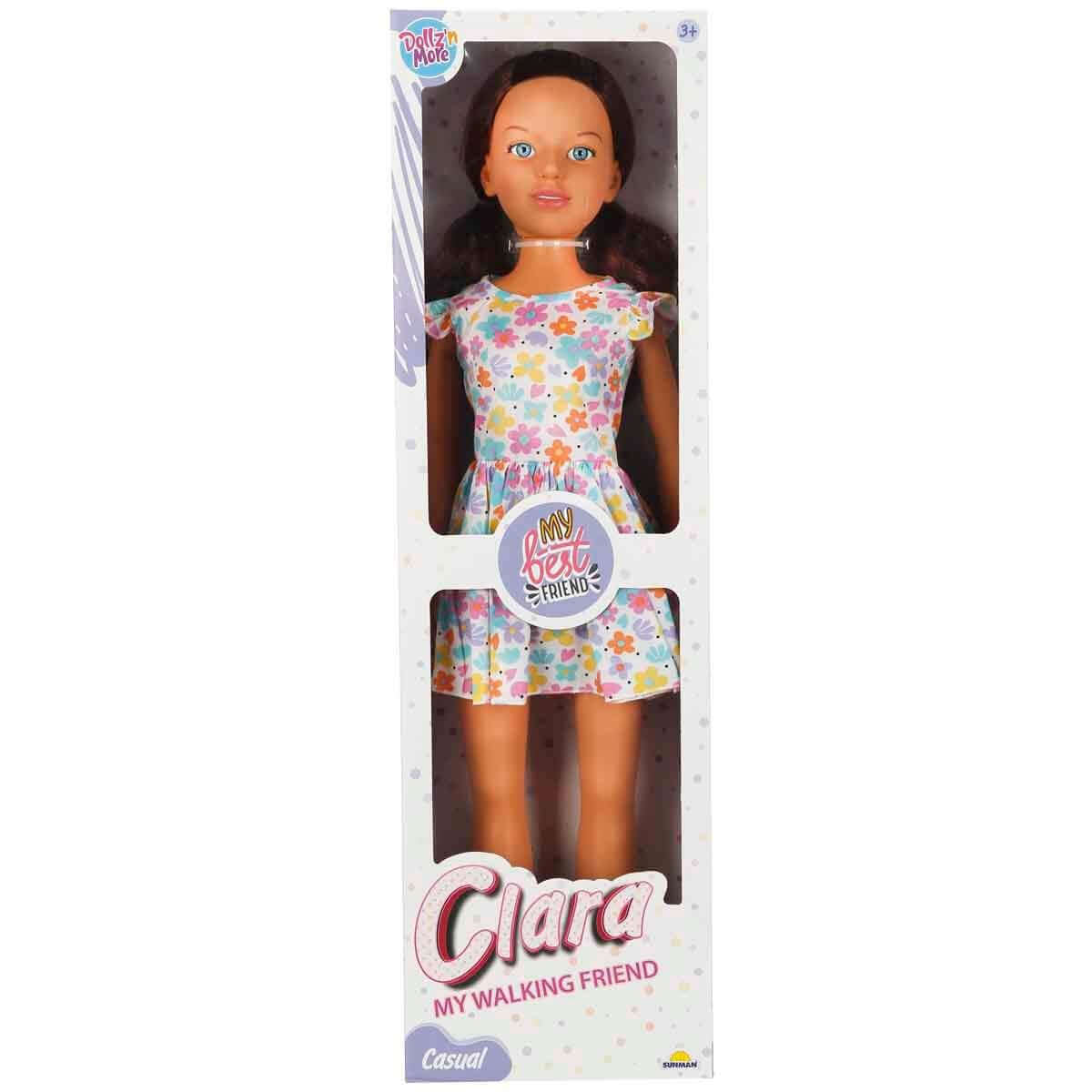 Dollz n More Yürüyüş Arkadaşım Clara Casual 80 Cm Çiçek - Roket Oyuncak