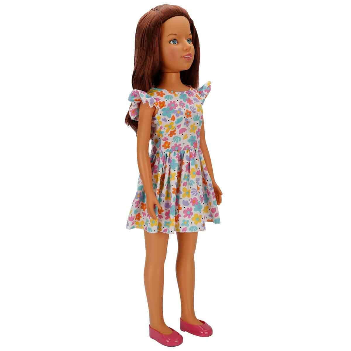 Dollz n More Yürüyüş Arkadaşım Clara Casual 80 Cm Çiçek - Roket Oyuncak