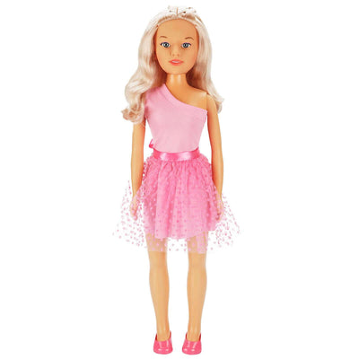 Dollz n More Yürüyüş Arkadaşım Clara Party 80 Cm Pembe - Roket Oyuncak