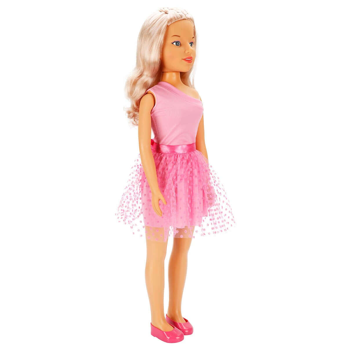 Dollz n More Yürüyüş Arkadaşım Clara Party 80 Cm Pembe - Roket Oyuncak