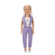 Dollz n More Yürüyüş Arkadaşım Clara Sporty 80 Cm Mor - Roket Oyuncak