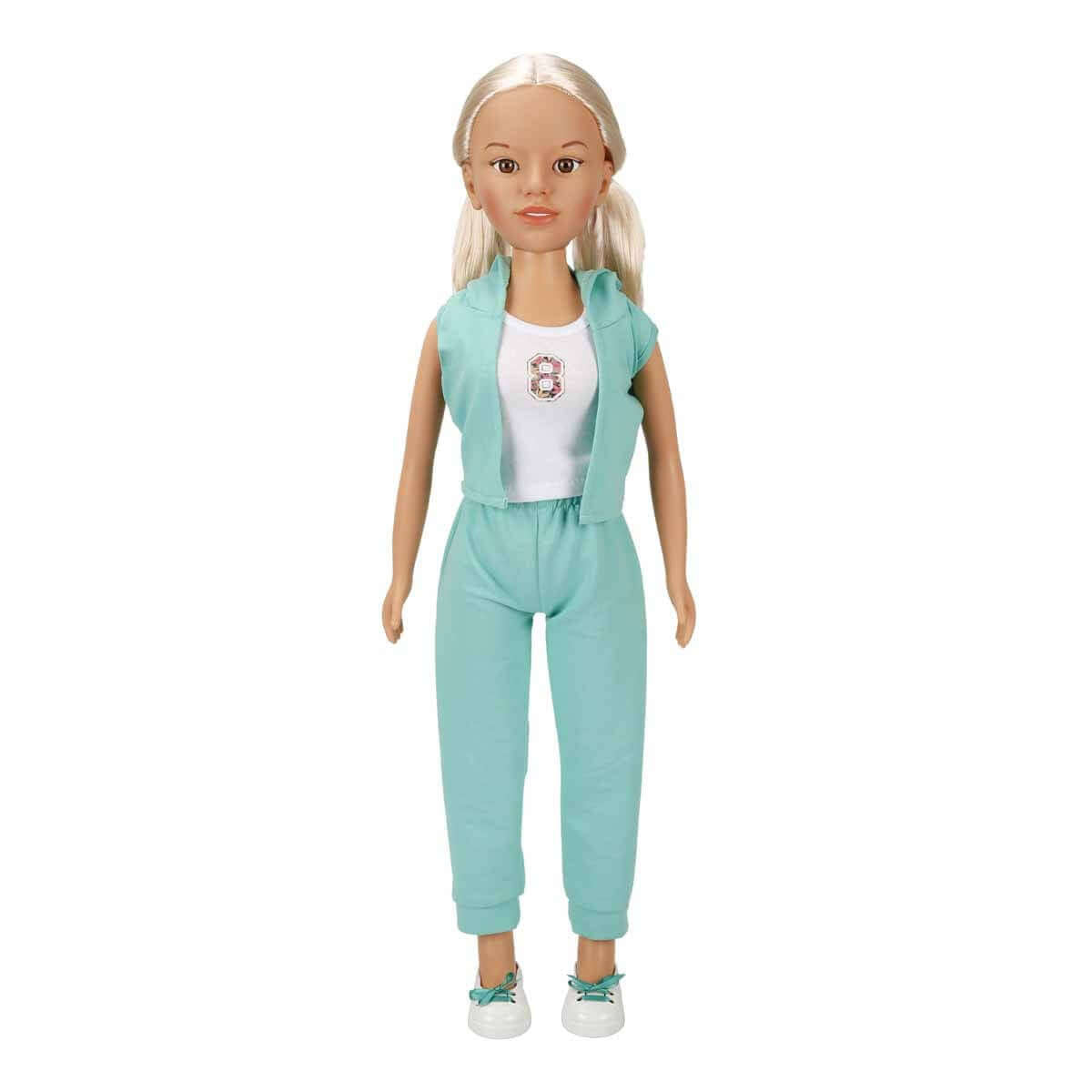 Dollz n More Yürüyüş Arkadaşım Clara Sporty 80 Cm Yeşil - Roket Oyuncak