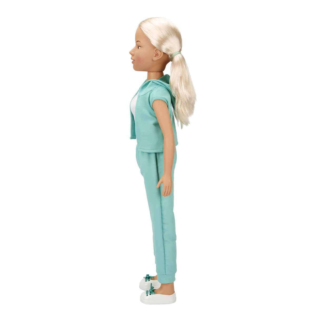 Dollz n More Yürüyüş Arkadaşım Clara Sporty 80 Cm Yeşil - Roket Oyuncak