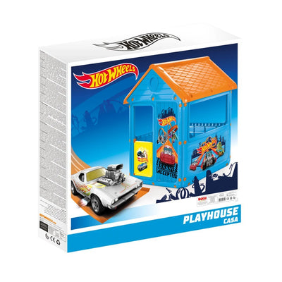 Dolu Hot Wheels İlk Oyun Evim İç ve Dış Mekan Kullanımına Uygun, Kolay Kurulumlu Eğitici Çocuk Oyun Evi - Roket Oyuncak