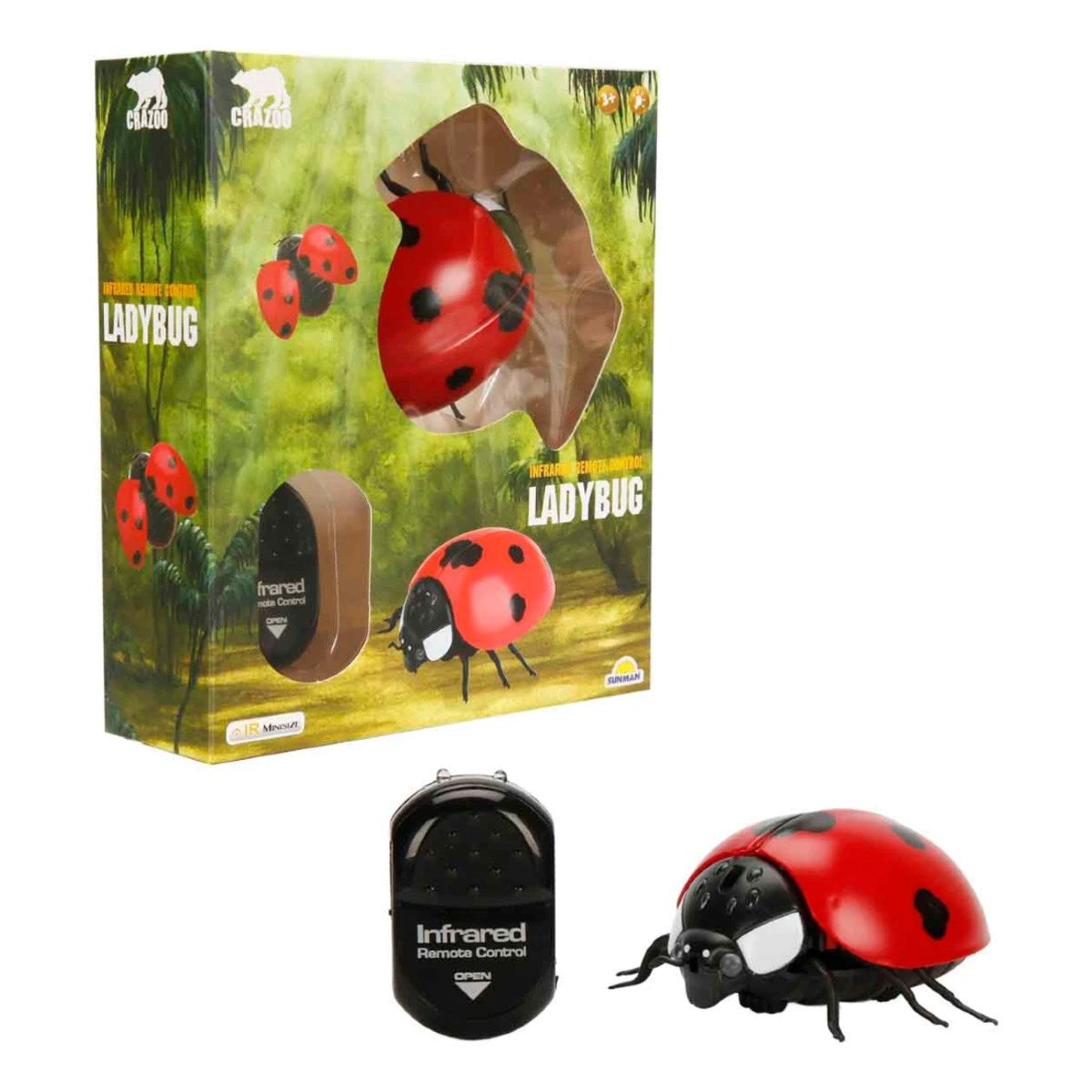 Crazoo Uzaktan Kumandalı Kızılötesi Uğurböceği