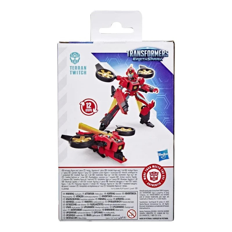 Transformers Earthspark Deluxe Figür Terran Twitch