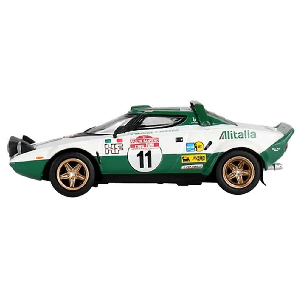 Mini GT 1:64 Lancia Stratos HF 1975 Rally Sanremo Winner #11