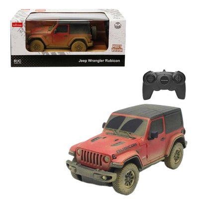 Rastar 1:24 Jeep Wrangler Rubicon Muddy Uzaktan Kumandalı Araba