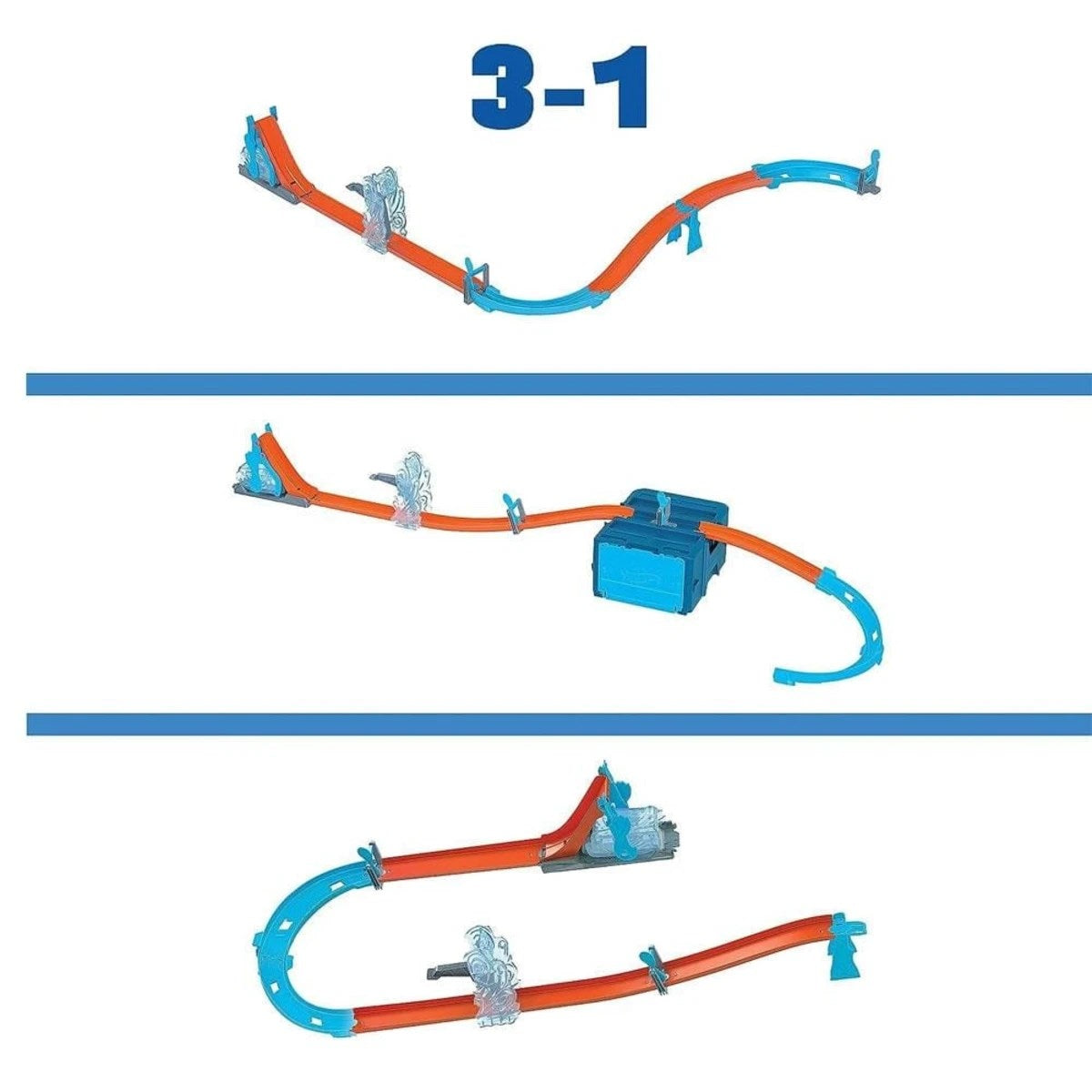 Hot Wheels Track Builder Rüzgar Temalı Akrobasi Seti HNN38