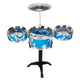 Eccho Jazz Drum Mini Davul Bateri Seti Mavi - Roket Oyuncak