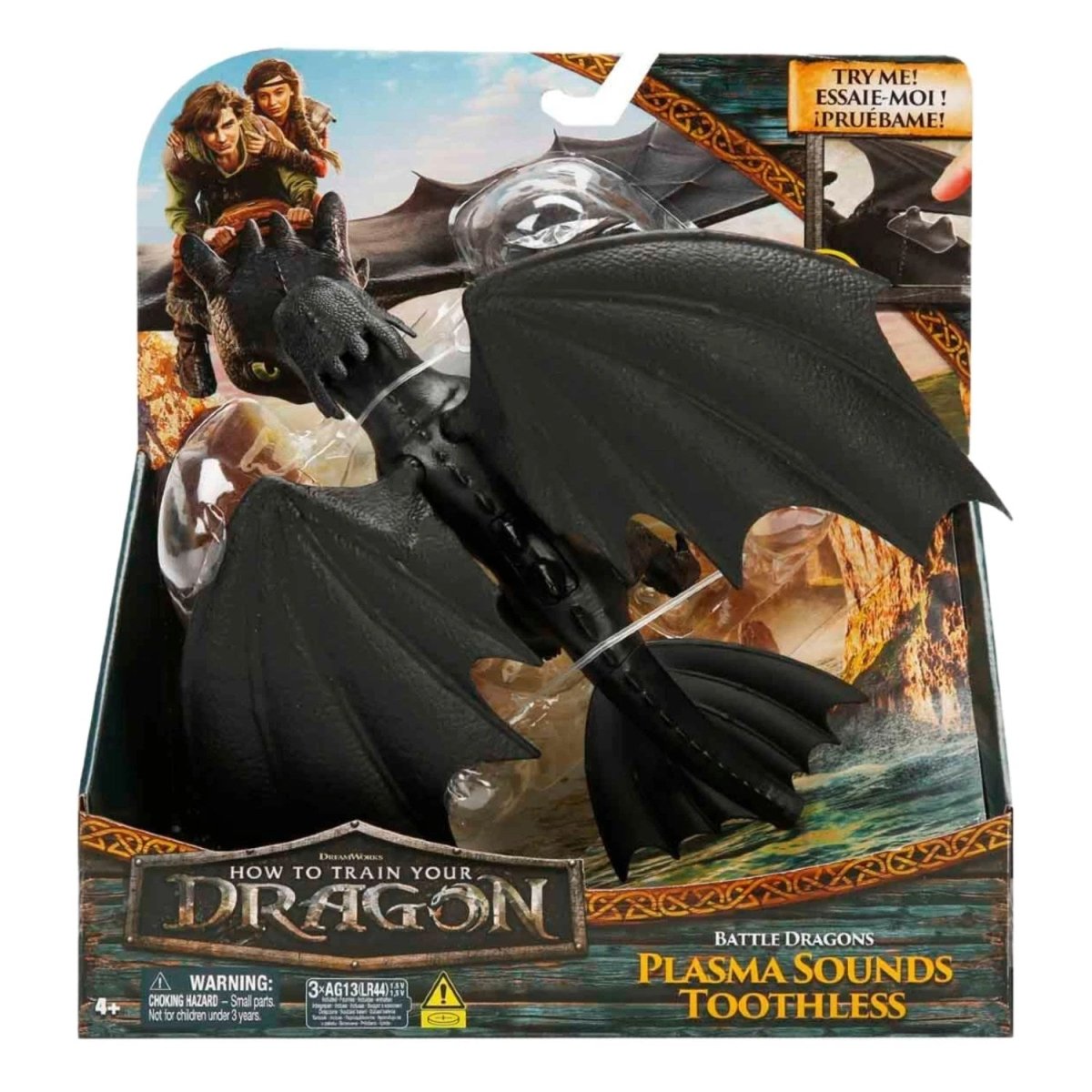 Ejderhanı Nasıl Eğitirsin Sesli Figürü Toothless 6072591 - Roket Oyuncak