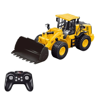 Engineering Bulldozer 9 Kanal 2.4GHz Ses ve Işıklı Full Fonksiyon Uzaktan Kumandalı İş Makinesi RC Dozer - Roket Oyuncak