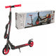Evo 2 Tekerlekli Flexi Kırmızı Scooter 100 kg Kapasiteli, Katlanabilir, 66 - 84 cm Ayarlanabilir Gidonlu ve Kaymaz Tabanlı Dev Scooter - Roket Oyuncak