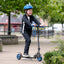 Evo 2 Tekerlekli Flexi Mavi Scooter 100 kg Taşıma Kapasiteli, Katlanabilir, 66 - 84 cm Ayarlanabilir Gidonlu ve Ergonomik Tasarımlı Şehir Scooterı - Roket Oyuncak