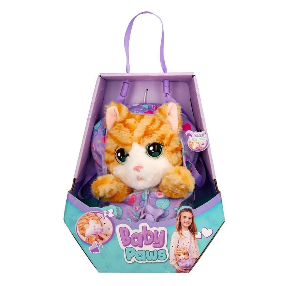 Baby Paws Sesli Kedi 20 Cm Pelüş