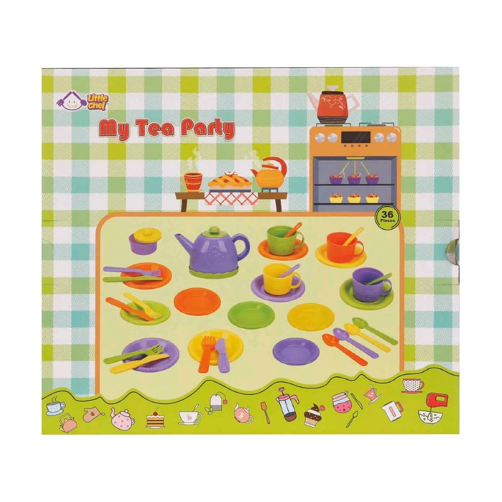 Little Chef Çay Oyun Seti 36 Parça Kutulu
