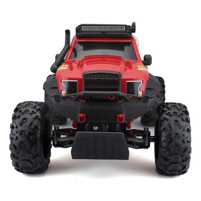 Maisto RC Over Lander Uzaktan Kumandalı Off-Road Araba, kırmızı renkli, güçlü ve dayanıklı tasarım.