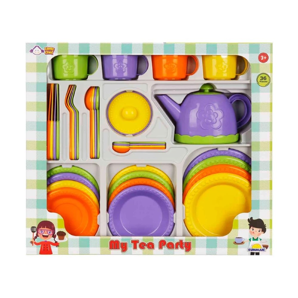 Little Chef Çay Oyun Seti 36 Parça Kutulu