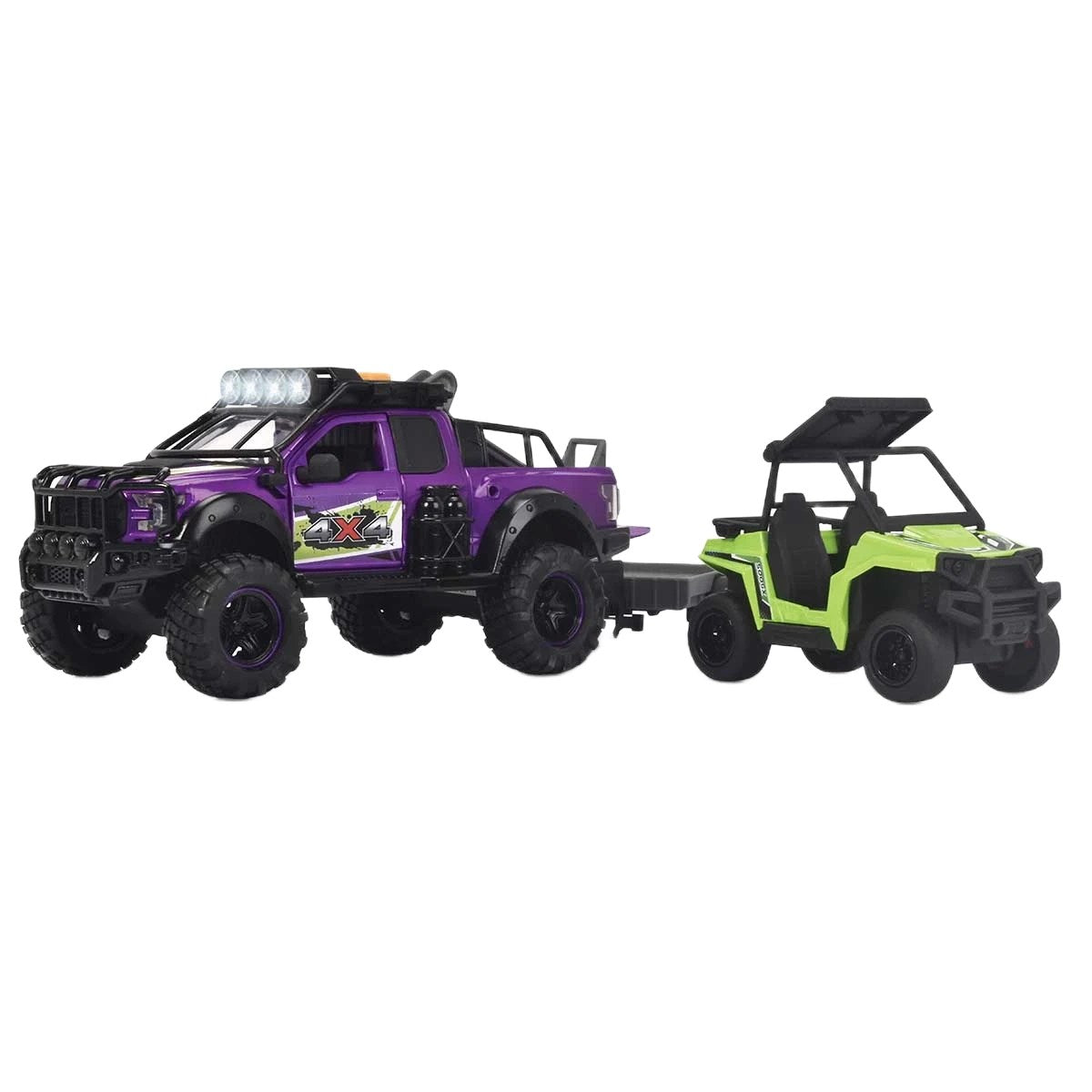 Dickie Sesli ve Işıklı Country Offroad Parkur Araç Seti