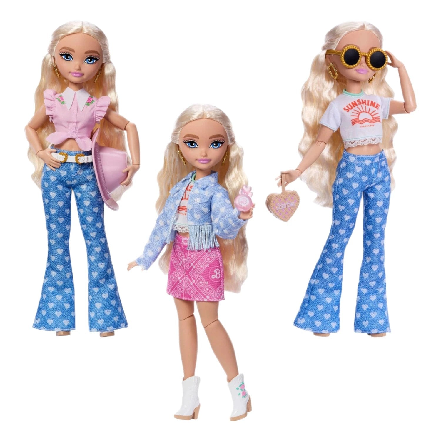 Barbie Dream Besties Festival Kombinleri Malibu Bebek JGH87