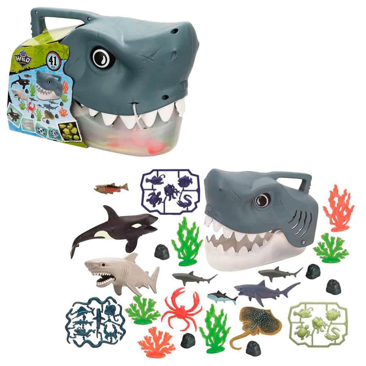 Chap Mei Wild Quest Çılgın Köpekbalığı Kova Seti 41 Parça