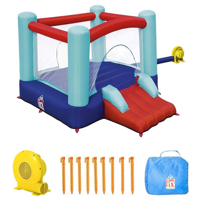 Bestway 53310 Şişme Zıplama Ringi 3-8 Yaş Arası Çocuklar İçin Korunaklı, Dayanıklı ve Renkli Şişme Trambolin & Oyun Alanı