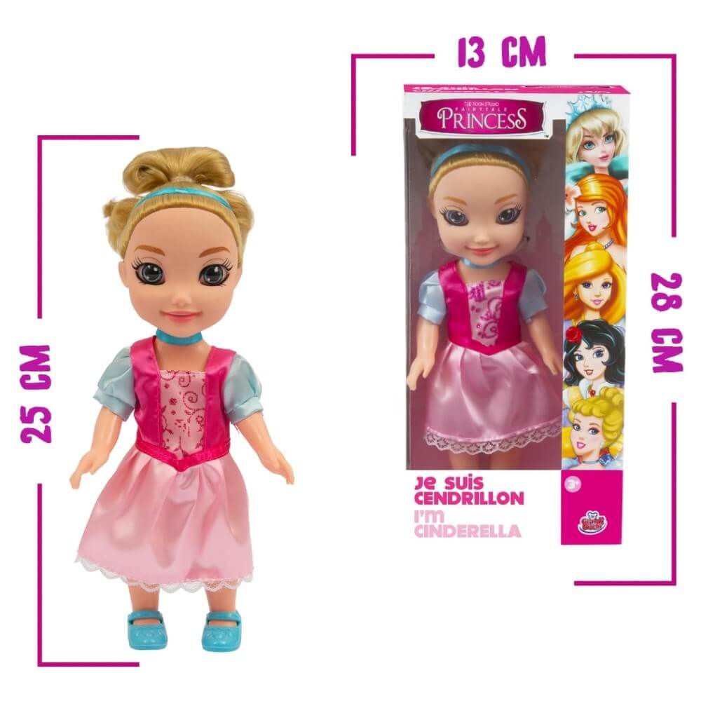 Fairytale Princess Bebek Sindirella 25 Cm - Roket Oyuncak