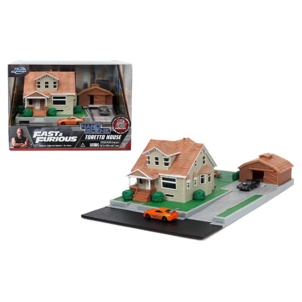 Fast & Furious Nano Scene Toretto House 253203081 - Roket Oyuncak