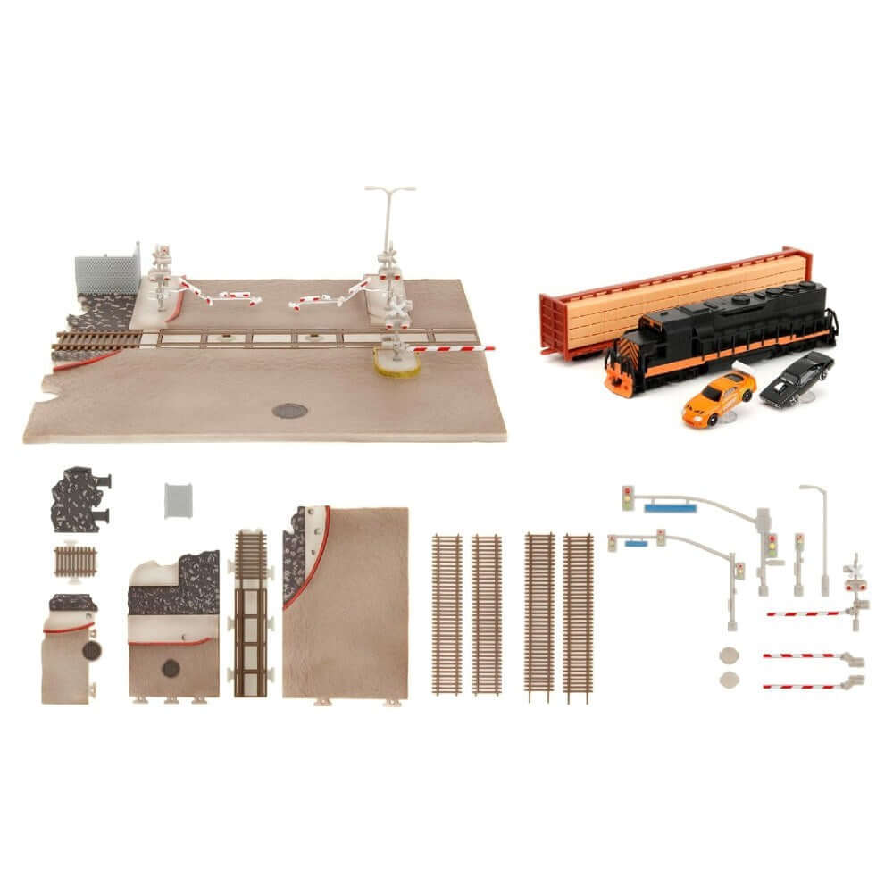 Fast & Furious Nano Tren Sahnesi Diorama Final Race - Roket Oyuncak
