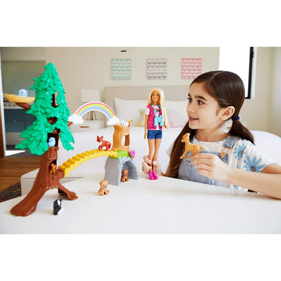 Barbie Tropikal Yaşam Rehberi Bebek ve Oyun Seti