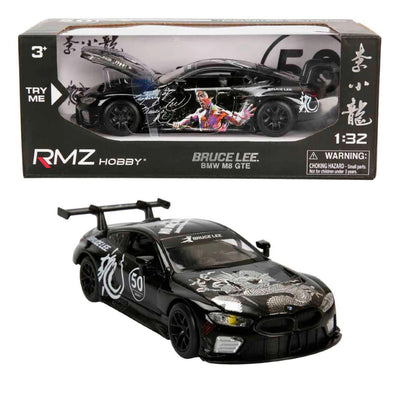 RMZ Hobby Sesli ve Işıklı Model Araba Bruce Lee Bmw M8 GTE Siyah