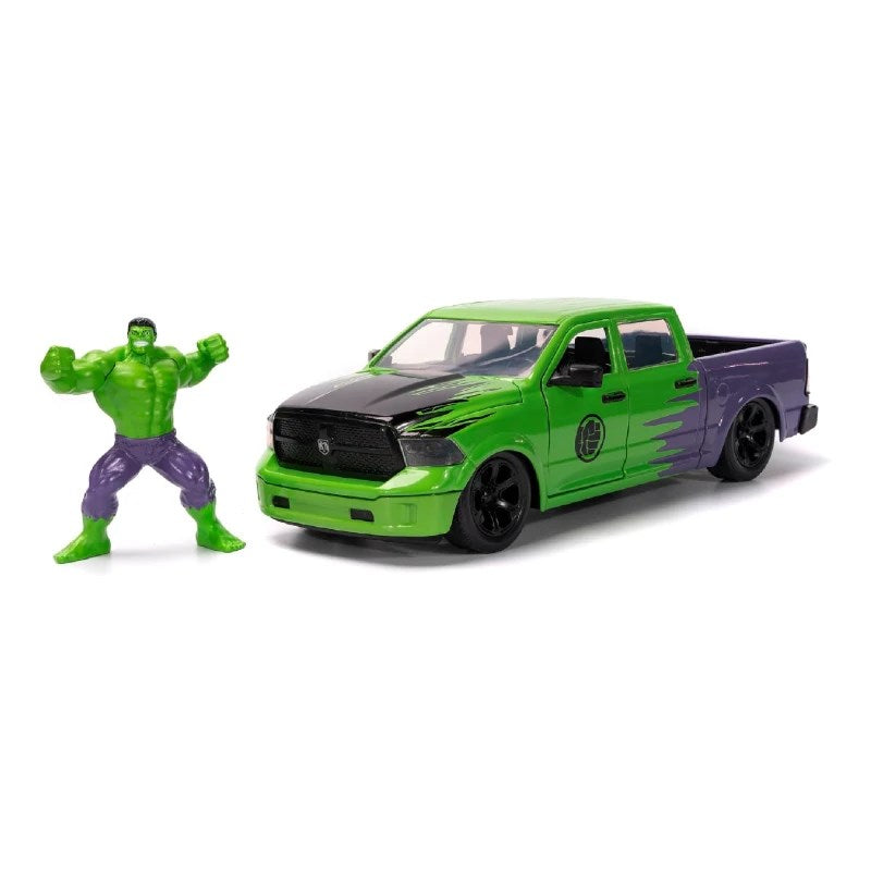 Jada 1:24 Marvel Hulk 2014 RAM 1500 Araç ve Figür