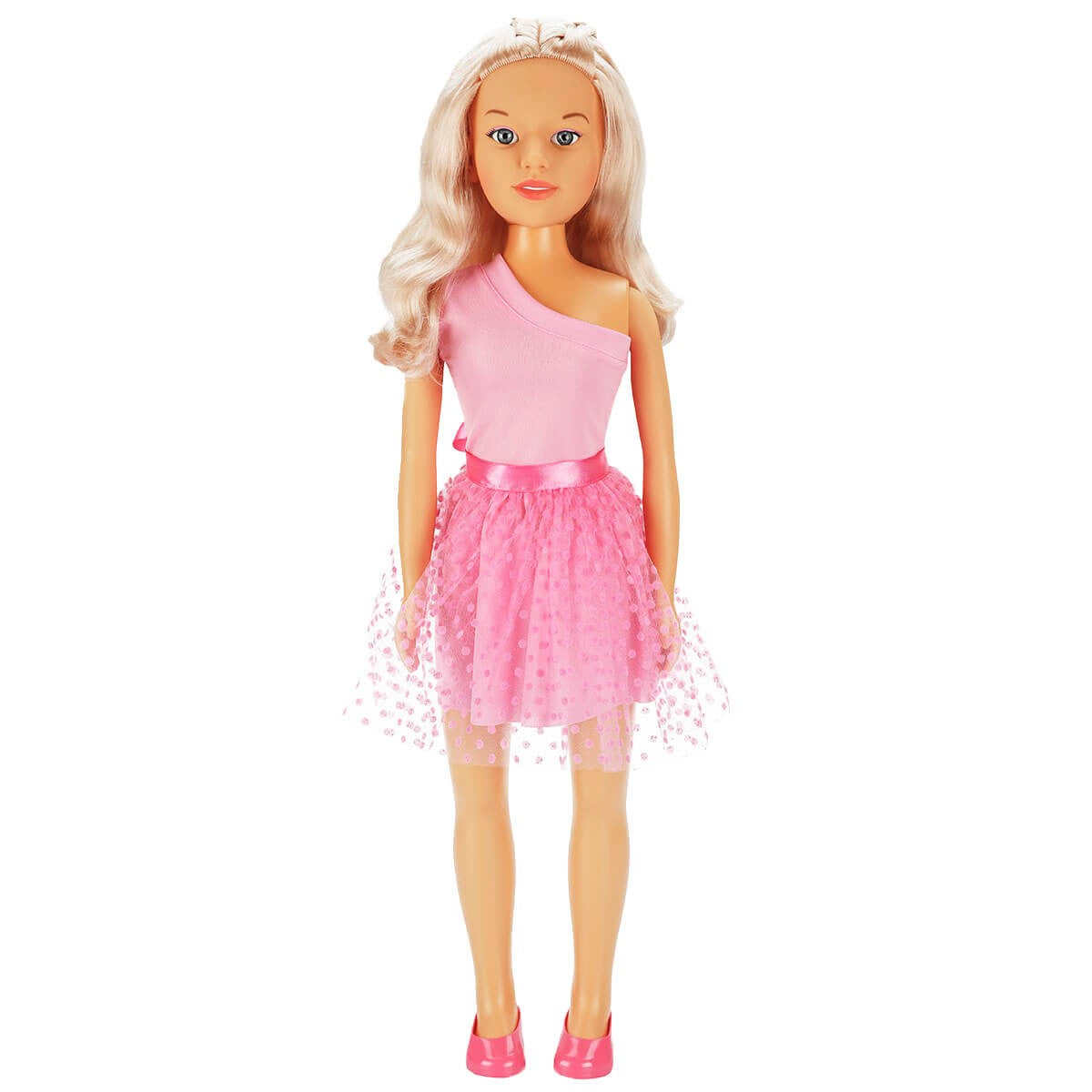 Dollz n More Yürüyüş Arkadaşım Clara Party 80 Cm Pembe