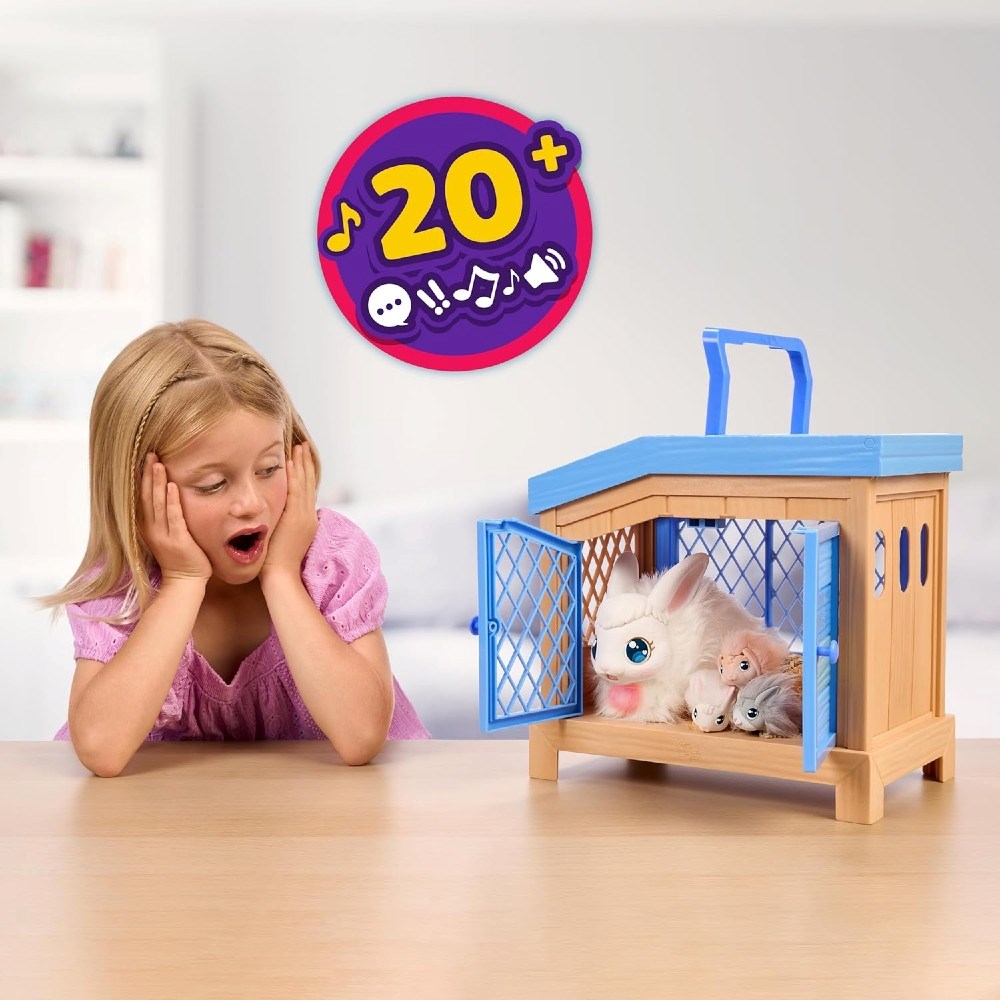 Little Live Pets Anne ve Yavruları Oyun Seti Tavşan Ailesi