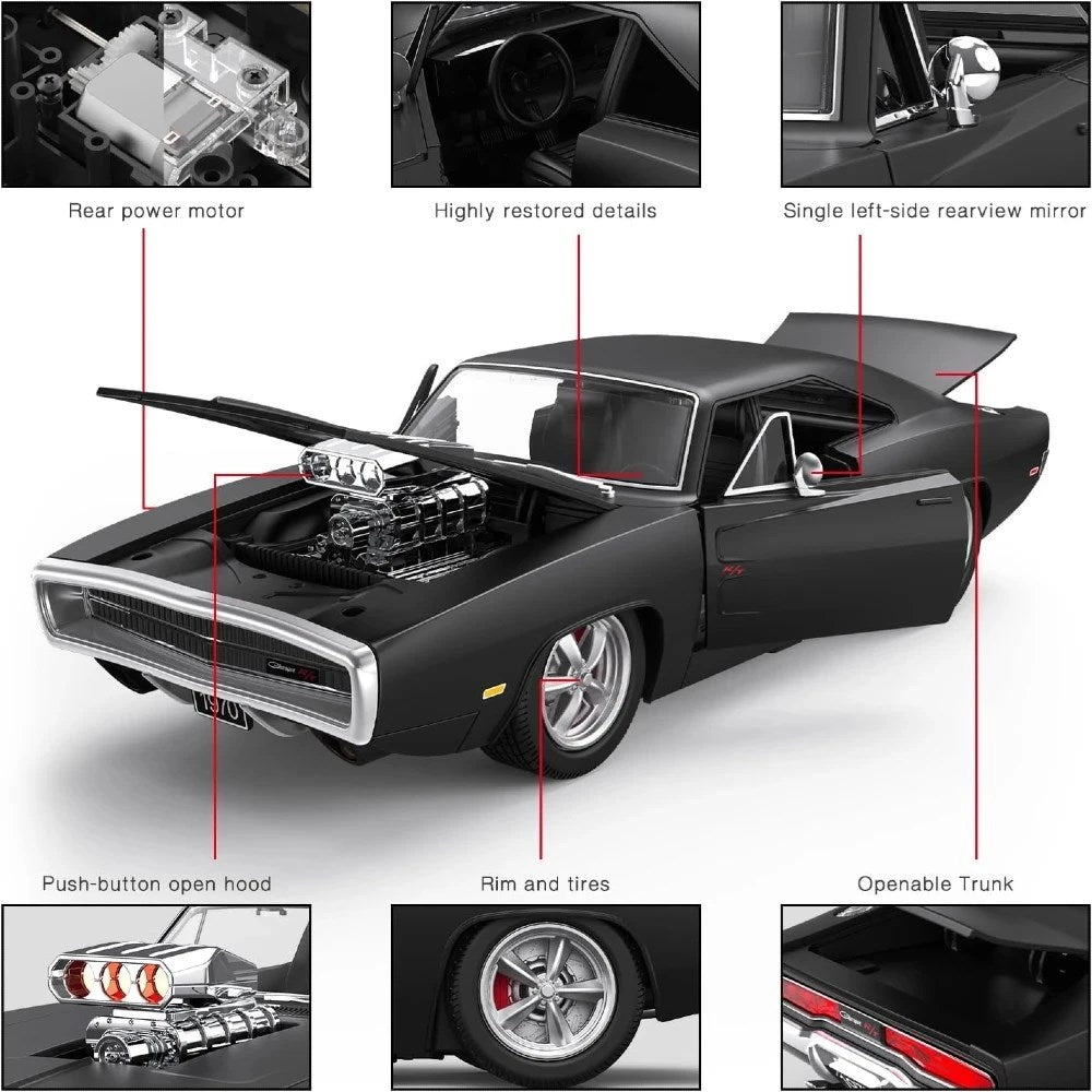 Rastar 1970 Dodge Charger R/T Uzaktan Kumandalı Araba