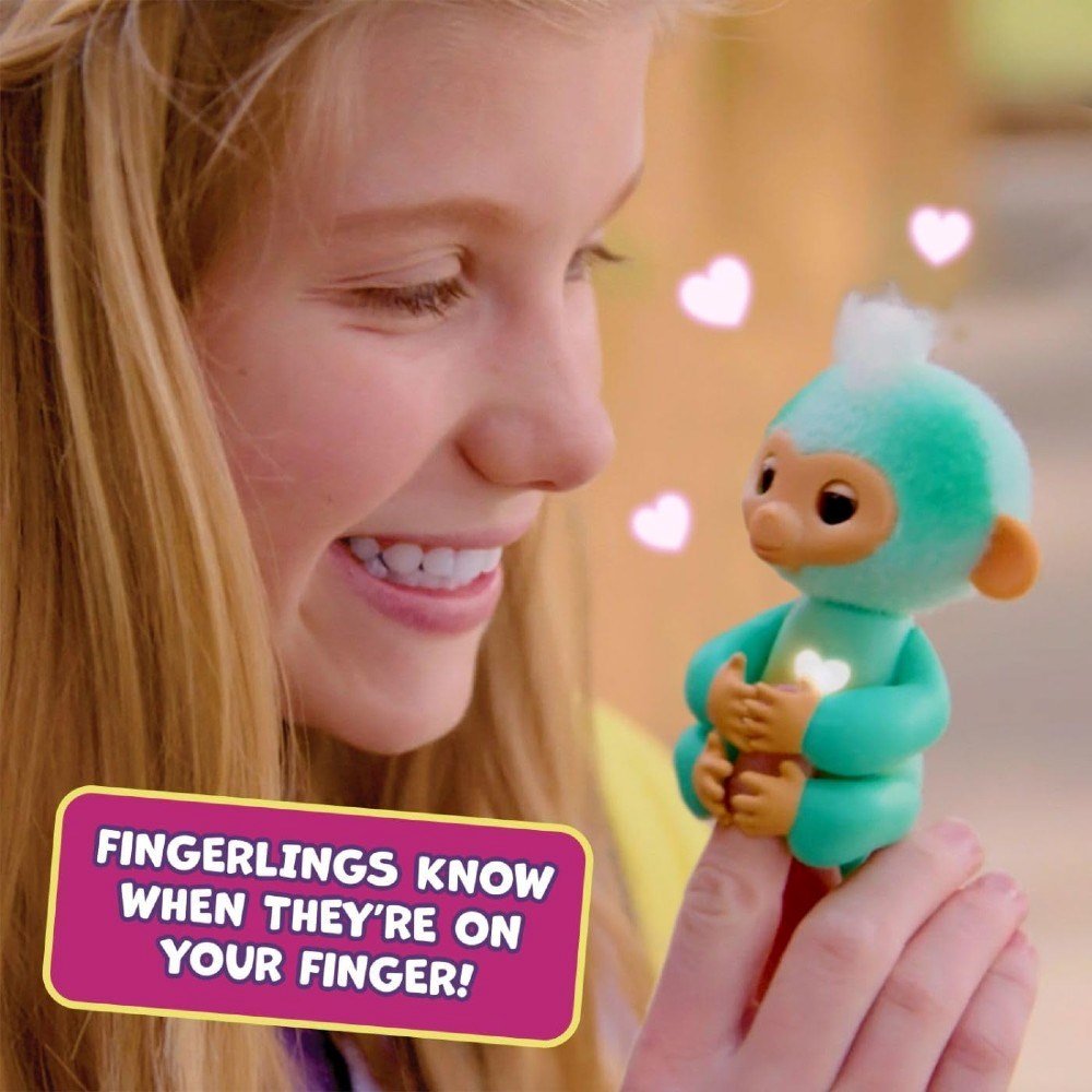Fingerlings İnteraktif Maymun Figür Leo - Roket Oyuncak