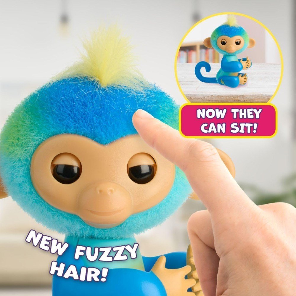 Fingerlings İnteraktif Maymun Figür Leo - Roket Oyuncak