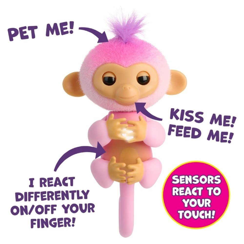 Fingerlings İnteraktif Maymun Harmony FNG13000 - Roket Oyuncak
