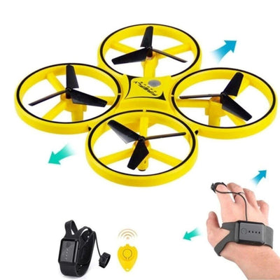 Firefly Drone D10H Elle Kumandalı 2.4 Ghz 17 Cm Sarı - Roket Oyuncak